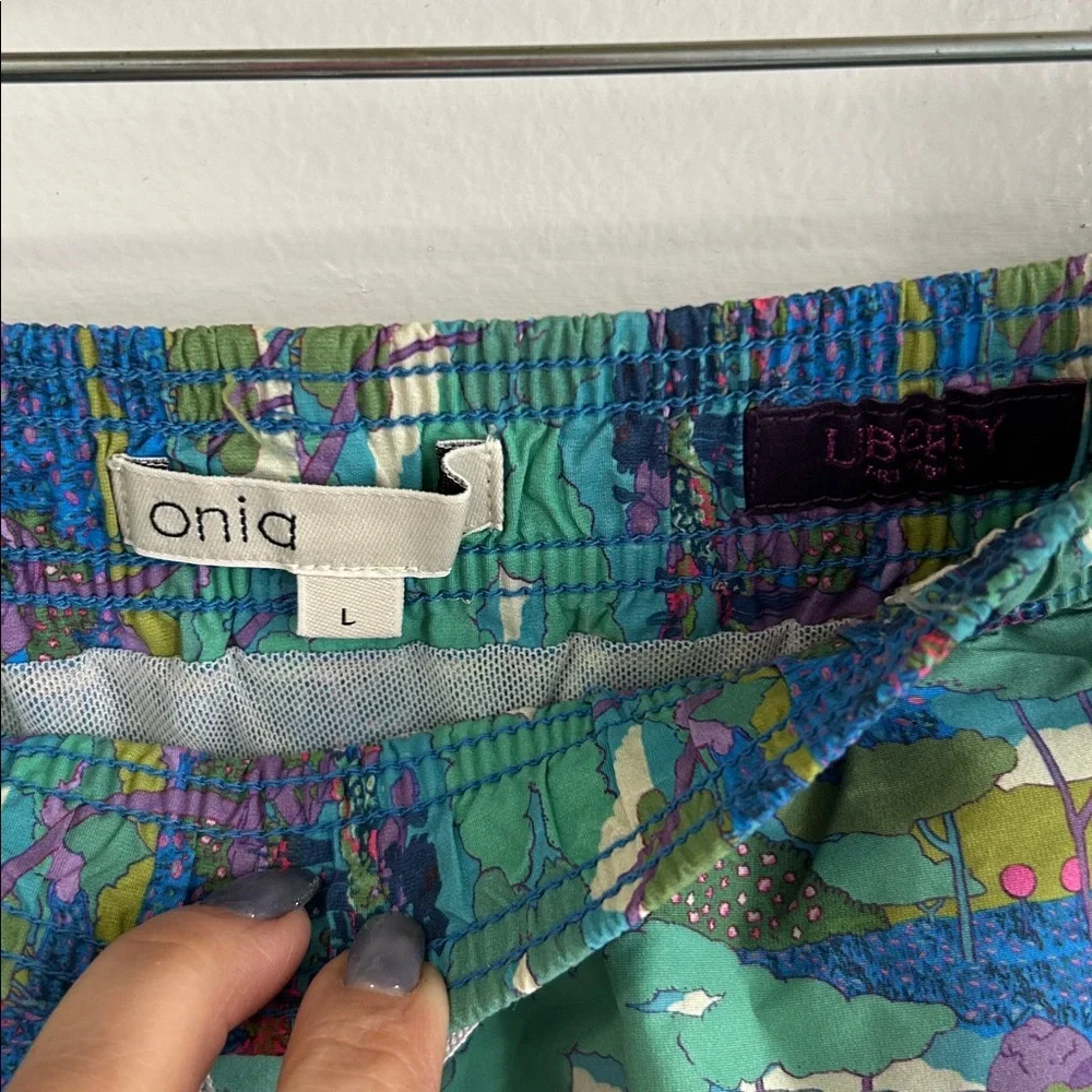 Onia Liberty Art Charles 7” Swim Shorts
